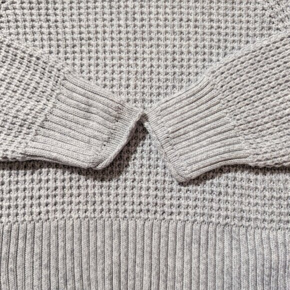 American Eagle Dreamspun mock neck sweater grey size XS/small - Picture 12 of 16